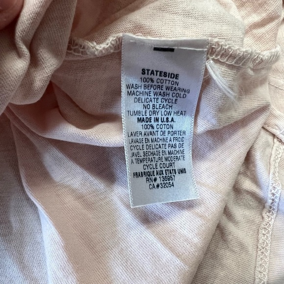 Stateside sinched bottom shirt SZ MED - Picture 3 of 4